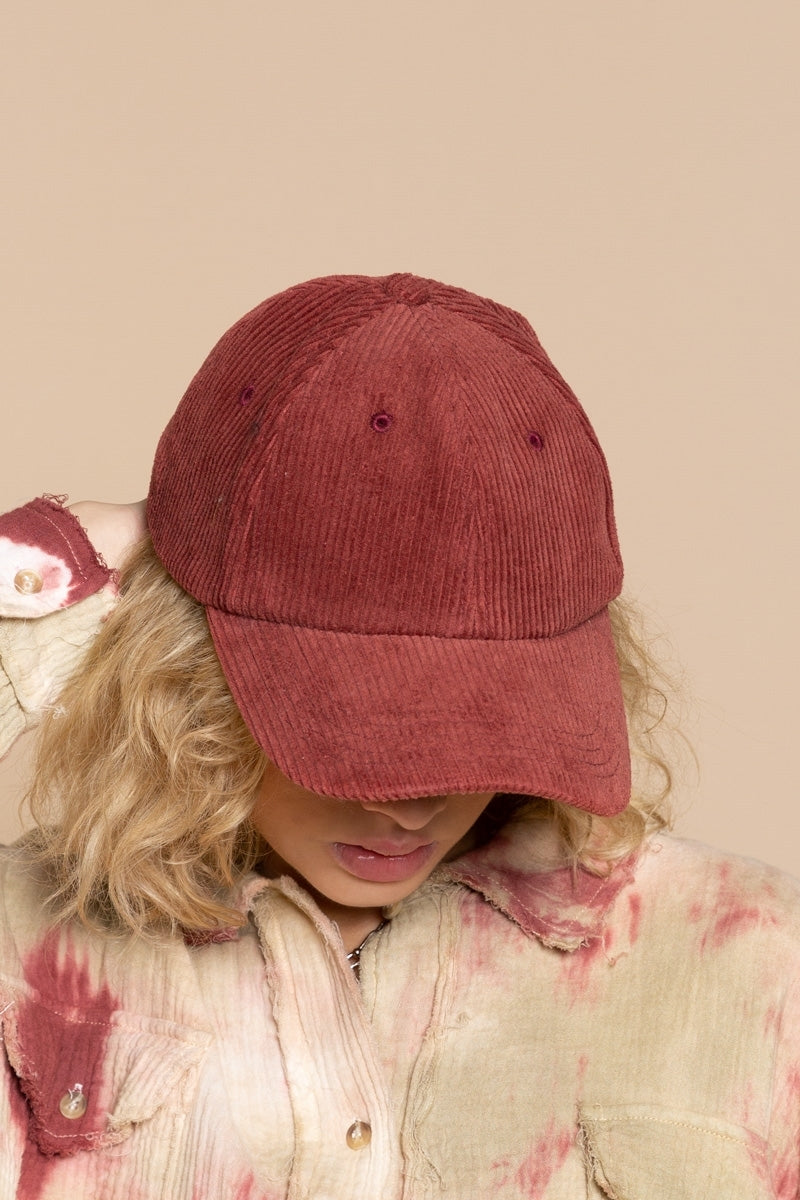 Take Me Out Corduroy Baseball Hat