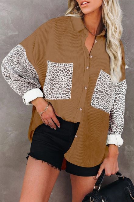Roarin' Good Time Leopard Shacket