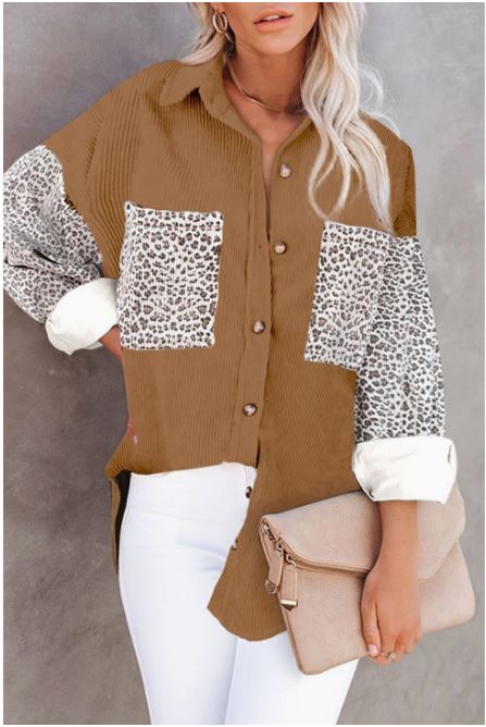 Roarin' Good Time Leopard Shacket