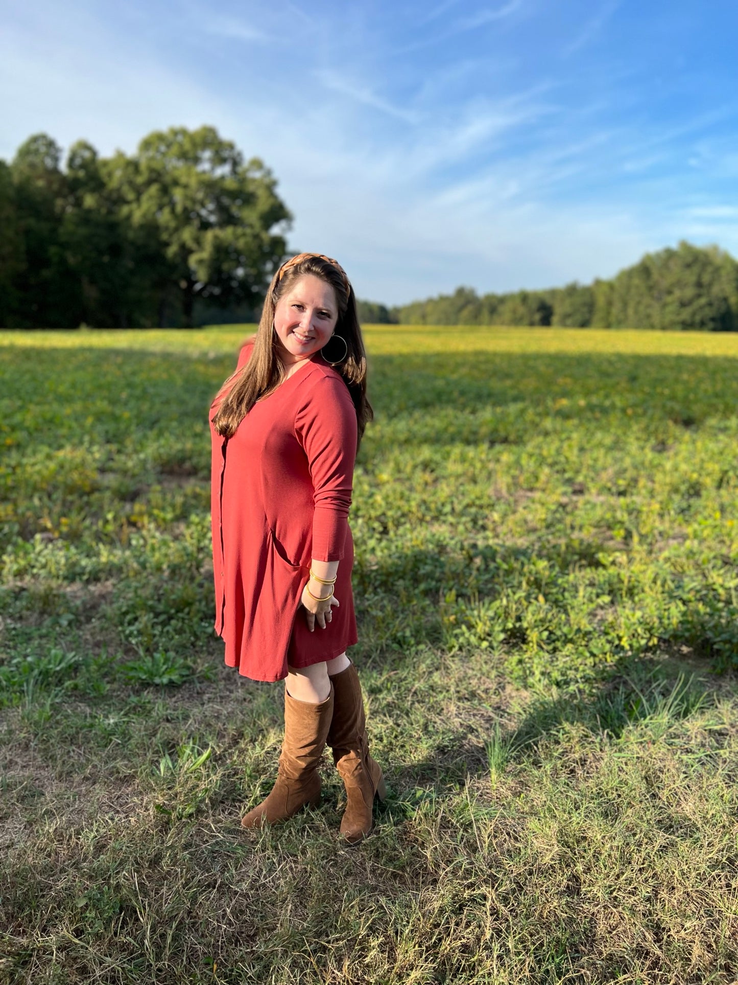 Hay Girl Hay Swing Dress