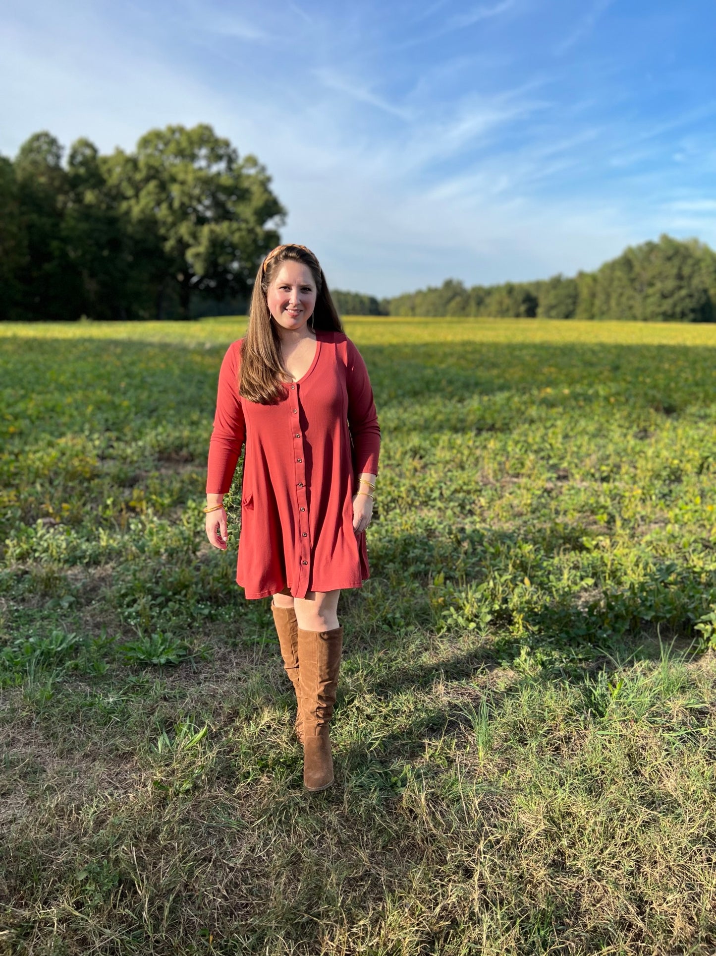 Hay Girl Hay Swing Dress
