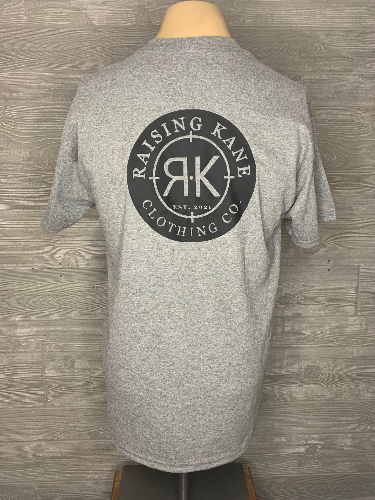Raising Kane Logo Tee - Light Grey