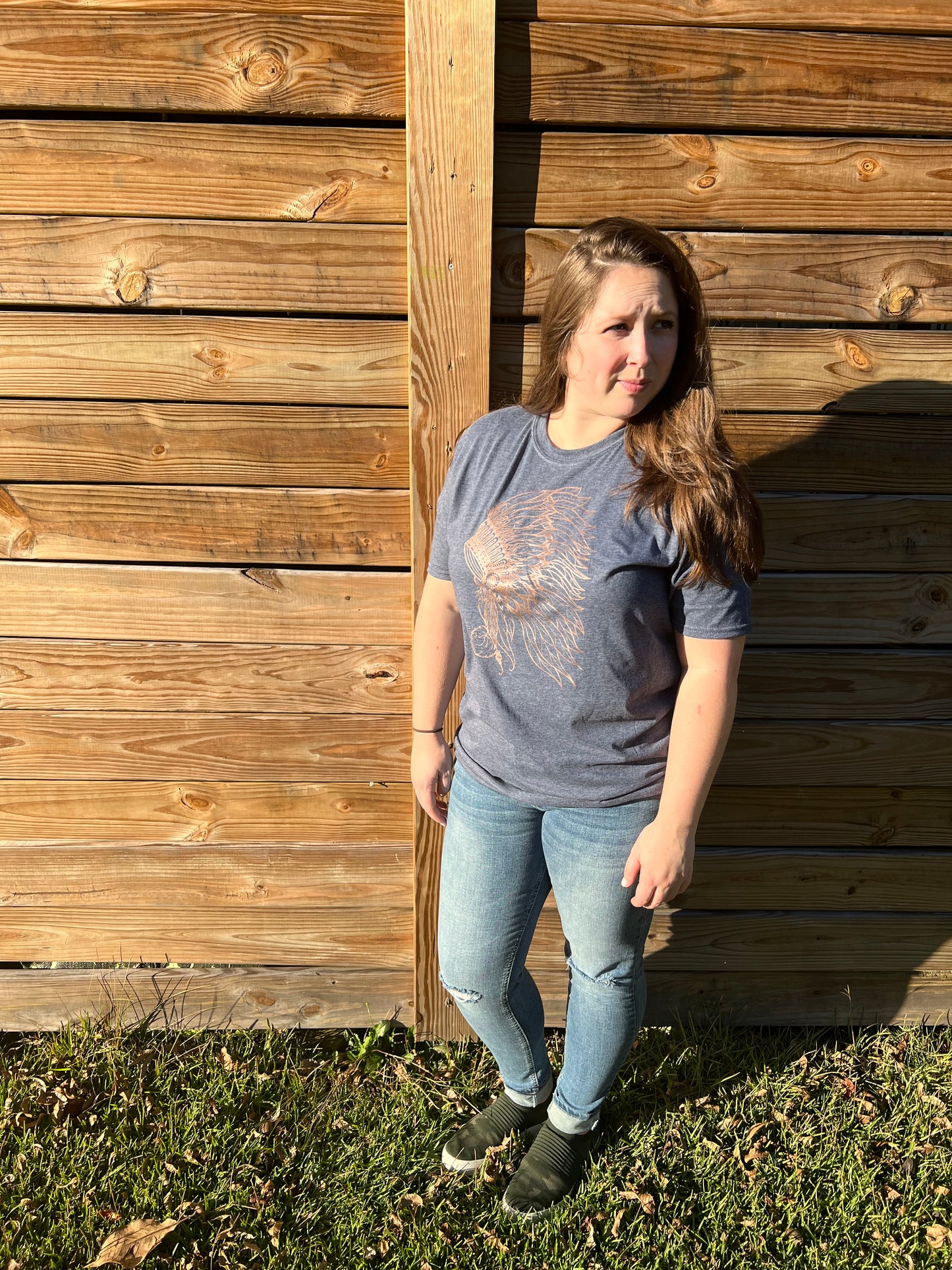 Native American Headdress Tee