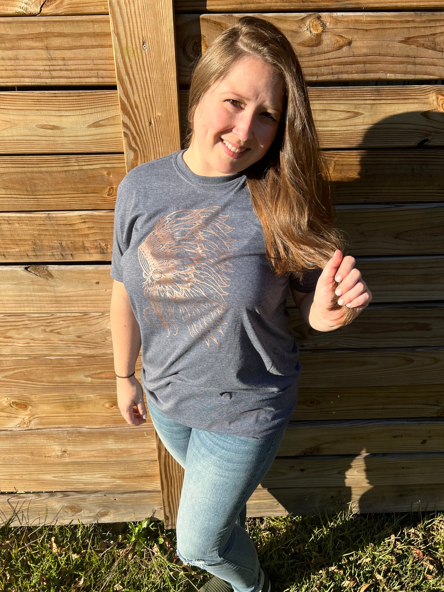 Native American Headdress Tee
