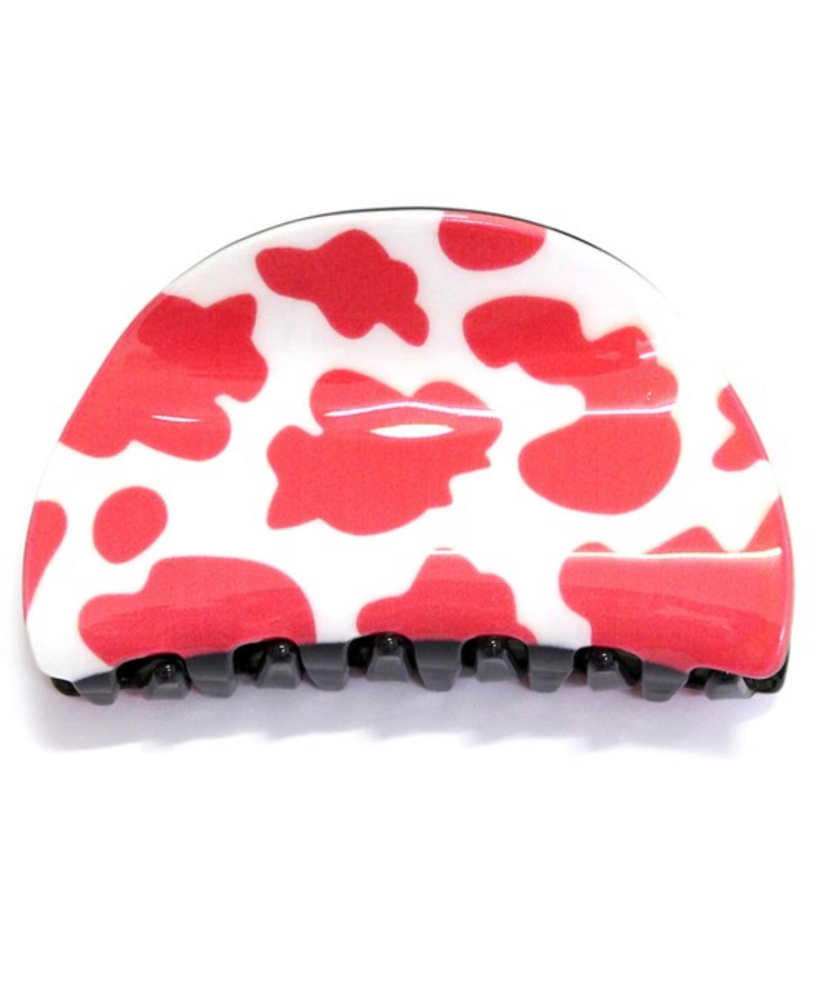 Cowprint Hair Clip