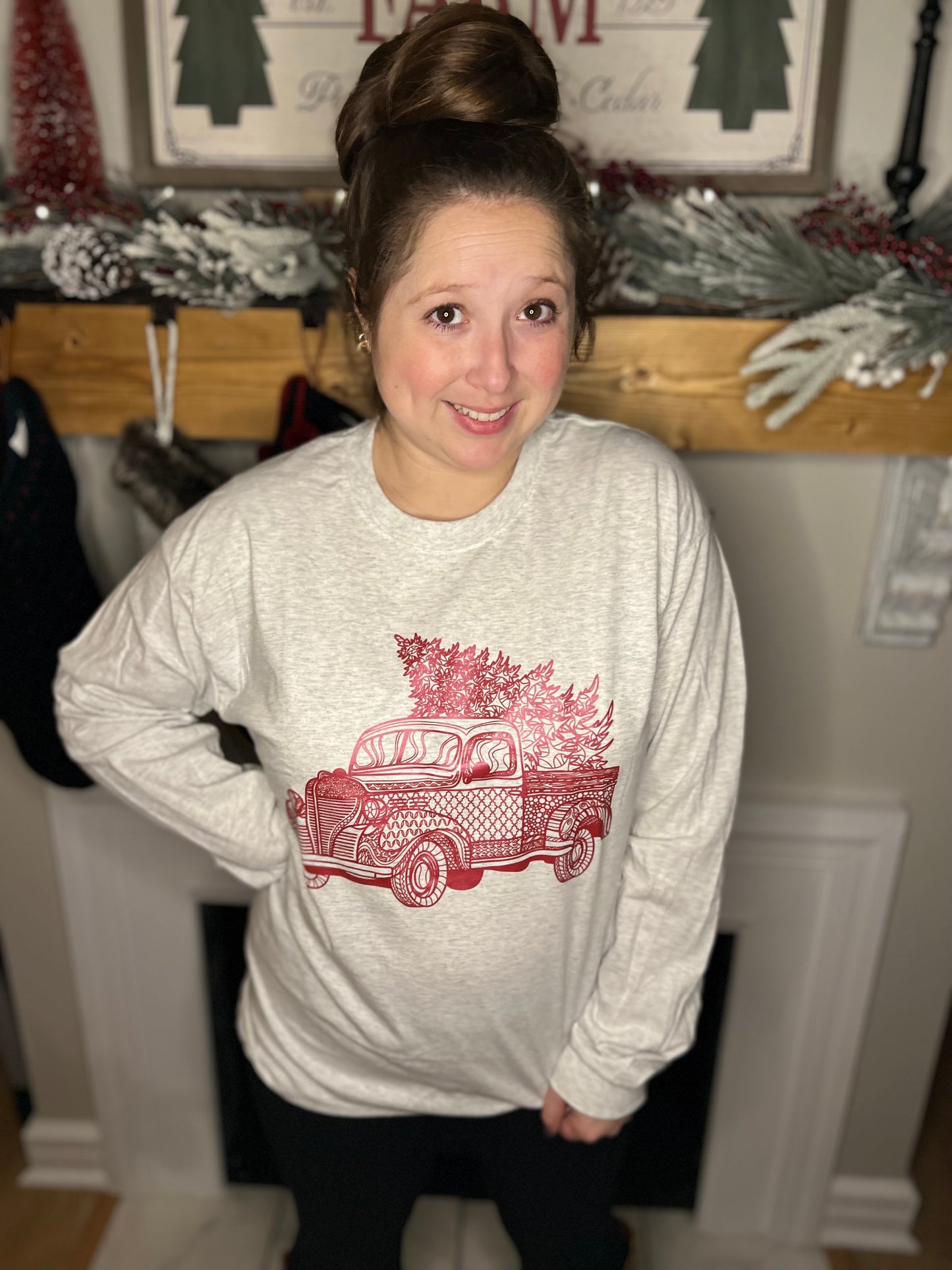 Vintage Truck Long Sleeve Tee