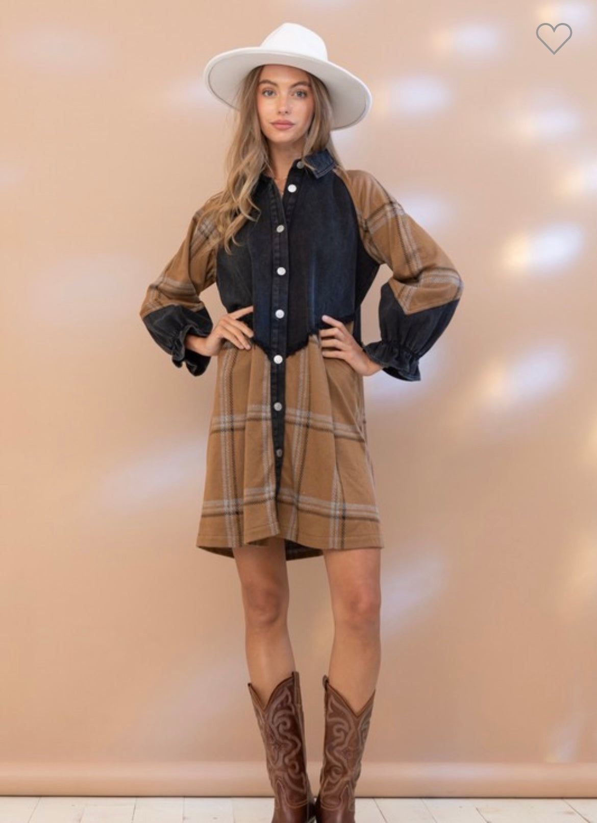 Plaid About You Dress