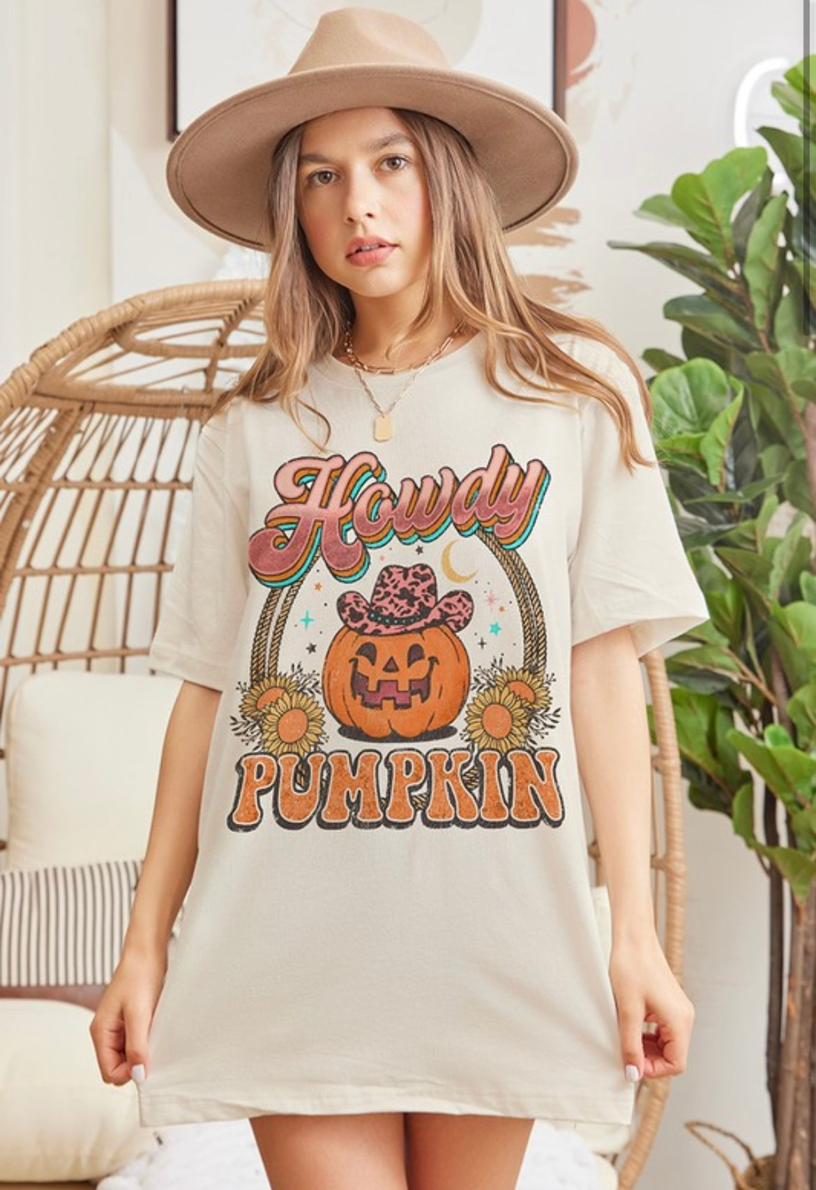 Howdy Pumpkin Tee
