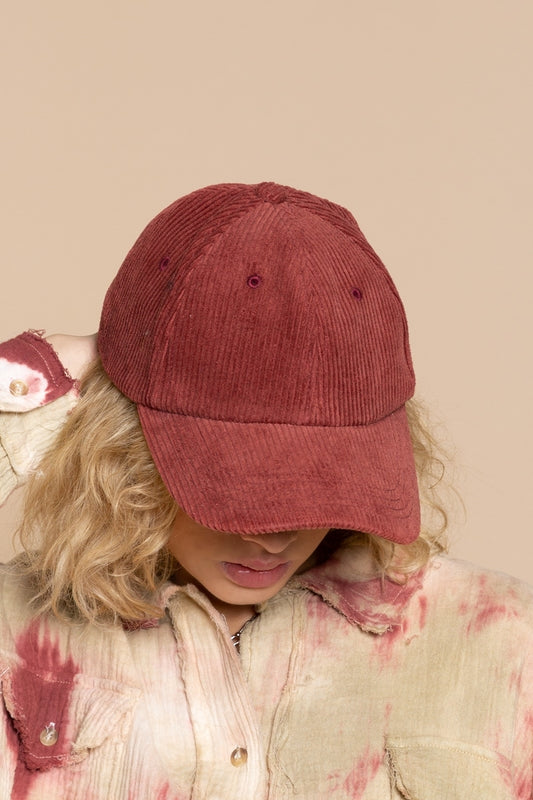 Take Me Out Corduroy Baseball Hat
