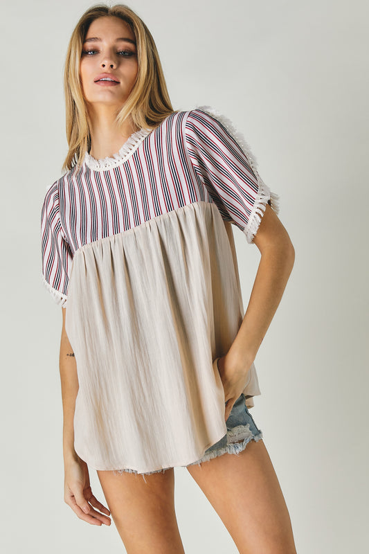 Friendly Fringe Top