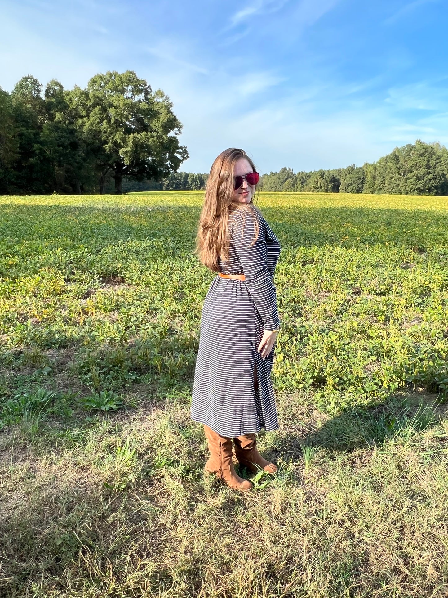 October Sky Maxi Dress