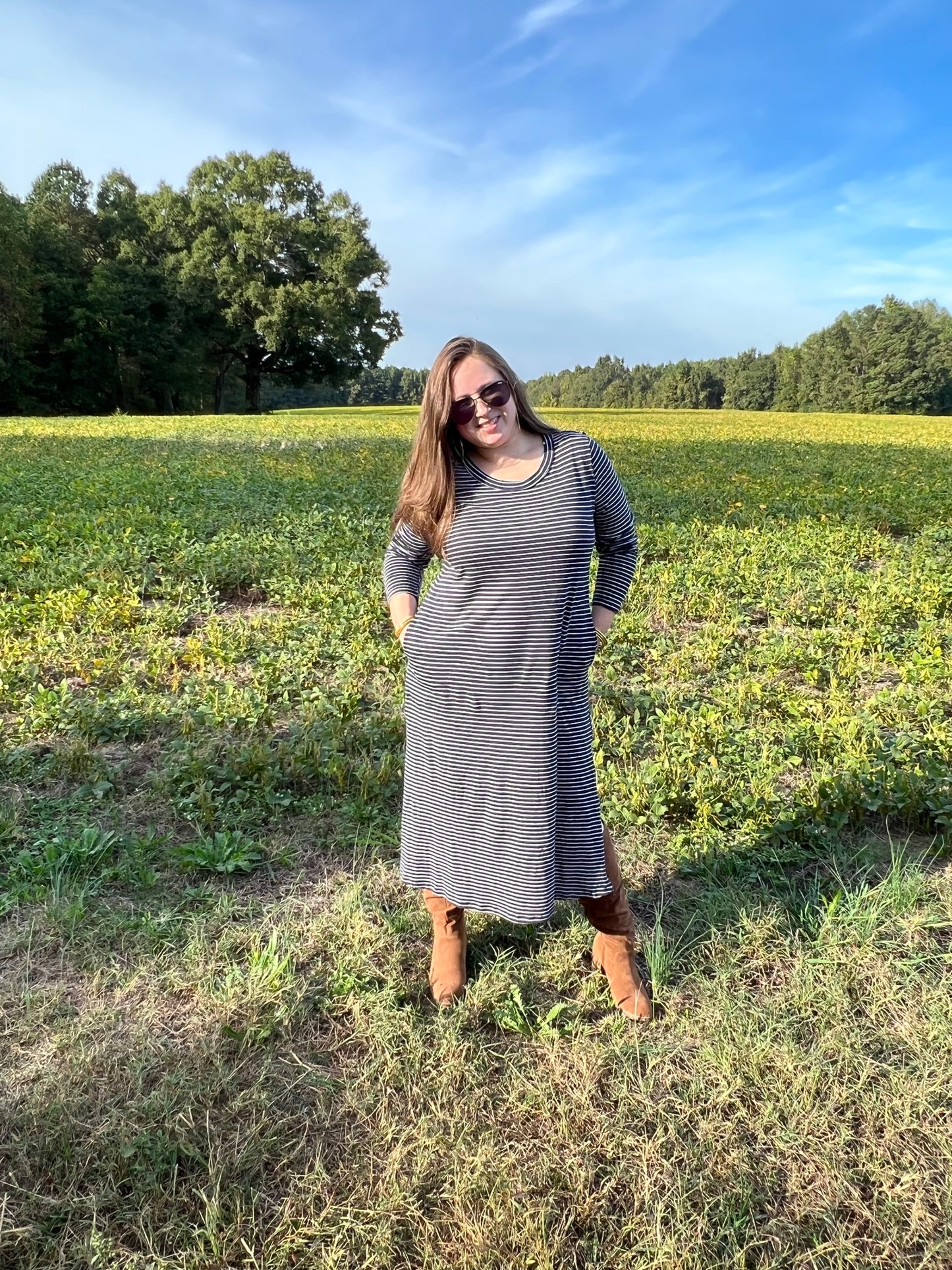 October Sky Maxi Dress