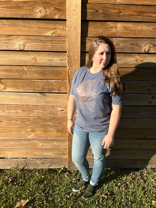 Native American Headdress Tee