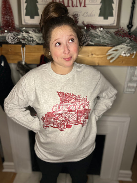 Vintage Truck Long Sleeve Tee