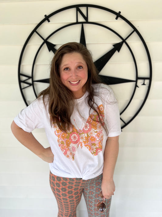 Retro Butterfly Tee