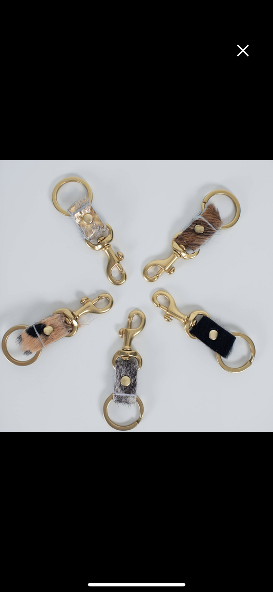 Cowhide Key Fob