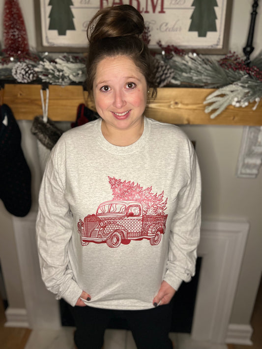 Vintage Truck Long Sleeve Tee